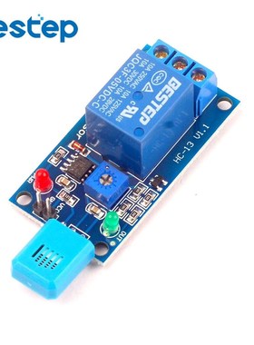 5V Humidity Switch Sensor Relay Module Sensitive Humidity C