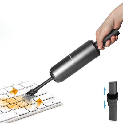 Upgraded Battery Operated Air Duster Keyboard Vacuum Blower