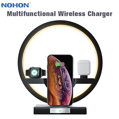 4 in 1 Wireless Charger Stand Wireless Charging Station Doc