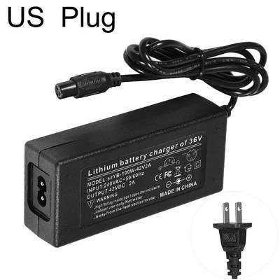 Car Accessories 42V 2A Battery Charger Power Adapter for El