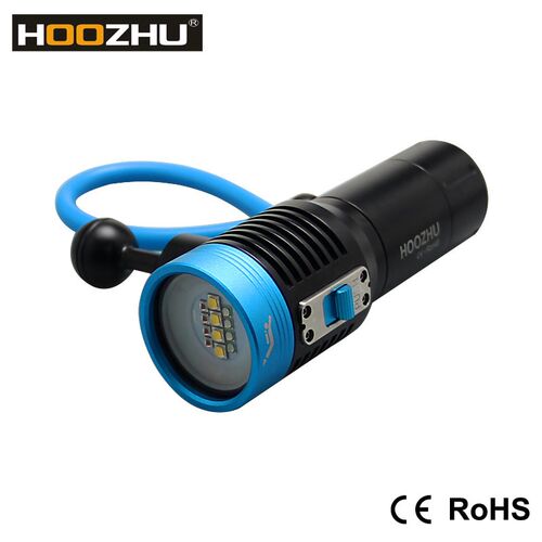 Free Shipping Three Colors Light 2600 lm Diving Video Torch
