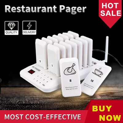 TD157 Restaurant Pager Restaurant Calling System Pager Resta