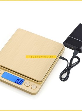 Mini Digital Scale 3000g 3kg/2kg/1kg 0.1g Accuracy Backlight