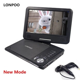 Swivel MP3 Inch VCD Screen Player DVD Portable New