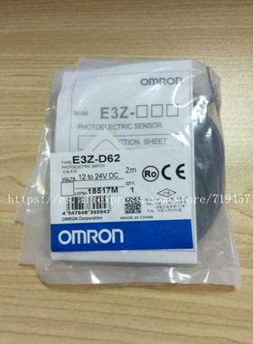 %100 NEW E3Z-D62 SENSOR OPTO REFL 1M PREWIRED MOD