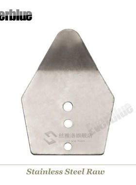 EVERBLE 10PCS Size S Dancer Jig Blade Chatterbait Style Blad