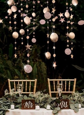Christmas Decorations for Home 4M Twinkle Star Paper Garland