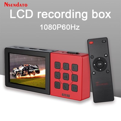 EZCAP 273A HD AV Game Video Recorder Capture Box with 3.5”