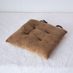 Long Plush Chair Cushion Comfortable Tatami Seat Soft Office