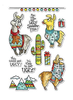 Gnomaste Dwarf Dog Coffee Clear Stamps Coordinate Dies Stenc