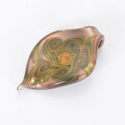 Hot Sale Handmade Murano Gold Sand Lampwork Glass 5 Color Ar
