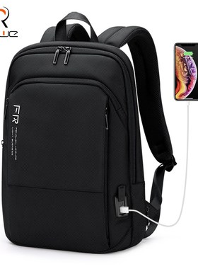 Rowe Fashion Thin 15.6 Inch Laptop Backpack Office Work Men