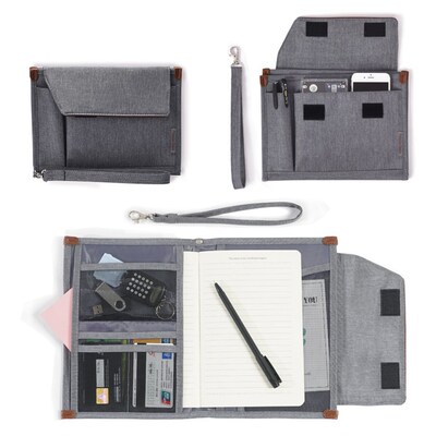 Organizer Folder Padfolio Multifunction Business Holder Cas