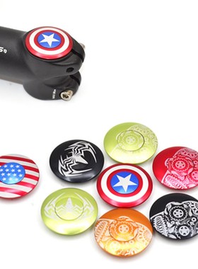 Bicycle Stem Top Cap Headset Cover with Bolt Apply to 28.6m