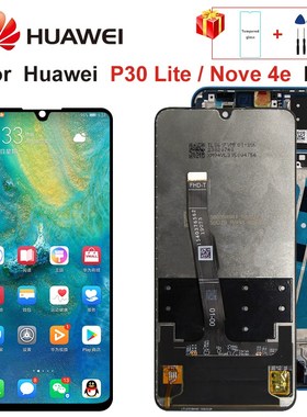 2312*1080 Original LCD With Frame  HAWEI P30 Lite LCD Displa