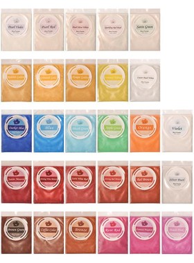 36 Colors Mica Powder, Coloring Soap Dye, Epoxy Resin Dye, N