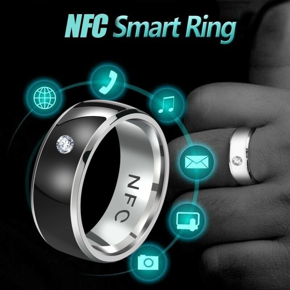 2020 fashion waterproof nfc smart finger ring intelligent w