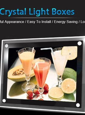 Custome Advertising Signs  Restaurant u Led Frame Logo Custo