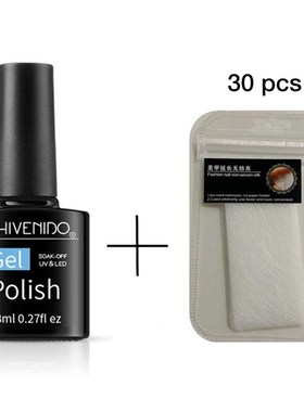 1 Set Nail Extension Glue 15/30 Pcs Nail Extension Fiberglas