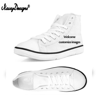 Custom Images Men's Women Vulcanize Shoes Classic Superstar