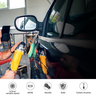 Car Polisher Machine Car Polishing Waxing Machine 220V 9000r