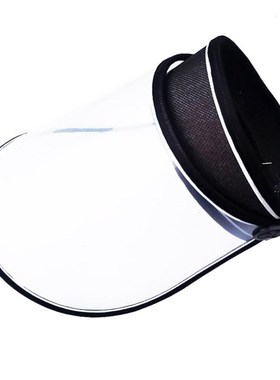 New Protectivel Cap face sheild plastic Saliva Hair Ring Me