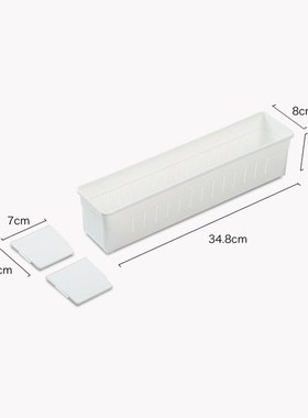 Plastic Desktop Drawer Storage Box with Partitions Simple Ho
