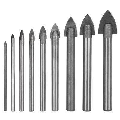 DAYFLI 3-16mm Glass Drill Bit Set Tungsten Carbide Tipped Ce