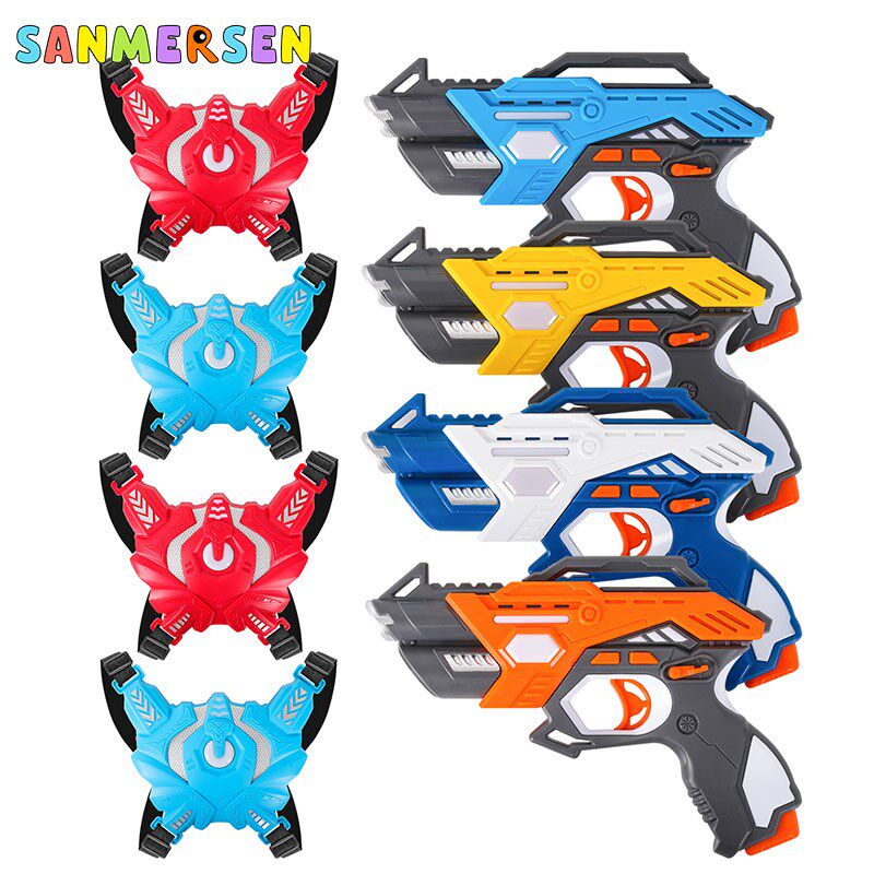 Infrared Electric Laser Tag Toy Guns Blaster Pistola Battle