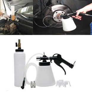 Hand Held Pneumatic Brake Fluid Bleeder Tools Car Air Extrac