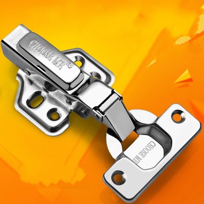 1 Pcs/set Damping Hydraulic Hinges Pure 304 Stainless Steel