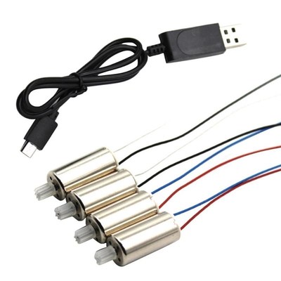 Forward Motor+1m USB Charging Cable for SG106 RC Aircraft 2p