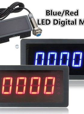 4 Useful Digital LED Tachometer RPM Speed  High Quality Dur