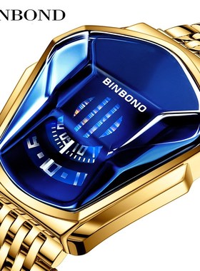 Men Watches Fashion Cool watch Top Brand Luxury Quartz Gold