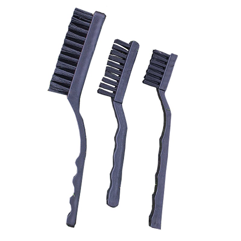 3pcs/set Antistatic Brush 23Cm+17.5cm+14cm Crank Nylon Brist