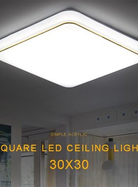 Square Panel LED Lamp Ceiling Light for Home Living Room Bed