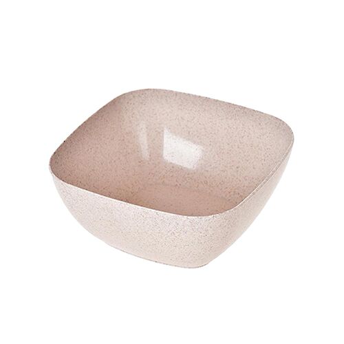 Kitchen Square Wheat Straw Bowl Soup Salad Bowl Eco-friendly