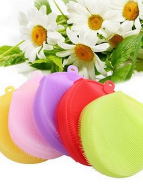 Anti Cellulite Shower Brush Scrub Silicone Bath Brush Body S