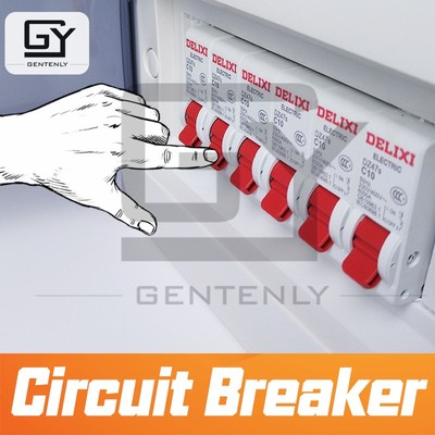 Real life escape room prop Circuit breaker adjust 6 switche