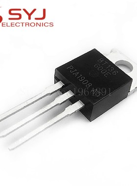 10pcs/lot BT136 600E BT136 600 BT136 136 600E TO 220 In Sto