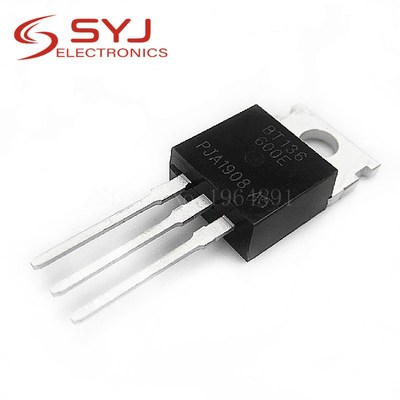 10pcs/lot BT136 600E BT136 600 BT136 136 600E TO 220 In Sto