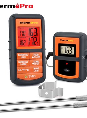 TP-08S 90M Remote Wireless Food Kitchen Thermometer Dual Pro