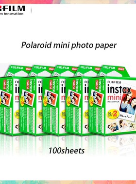 fujifilm instant camera Polaroid 3 inch photo paper white e