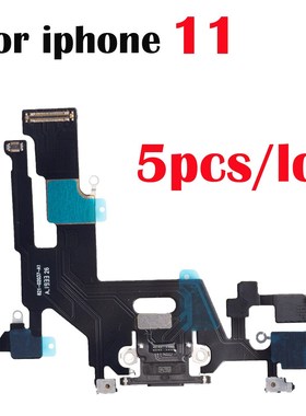 5pcs/lot Charging Port Flex Cable For iPhone 11 Dock USB Ch