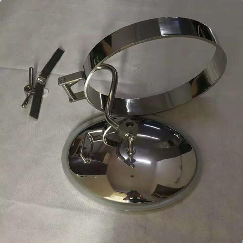 Elliptical Tank Inward Manway Manhole Cover Oval Sanitary S