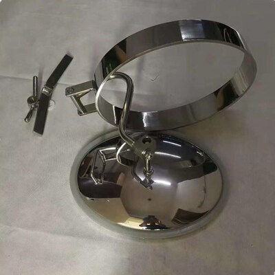 Elliptical Tank Inward Manway Manhole Cover Oval Sanitary S