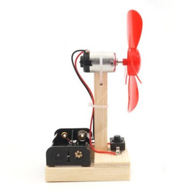 Kids Wind Power Generator Electric DIY Fan Blade Smart IQ P