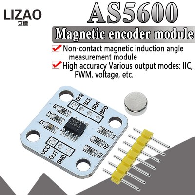 official AS5600 magnetic encoder magnetic induction angle me