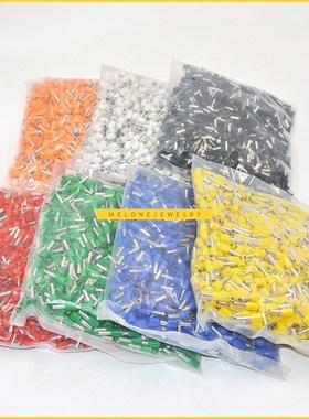 E1508 1000pcs 16 AWG 1.5mm2 Insulated Cord End ernal Wire