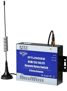 GSM Switch 3G 4G Remote Switches SMS Controller with 8 Rela